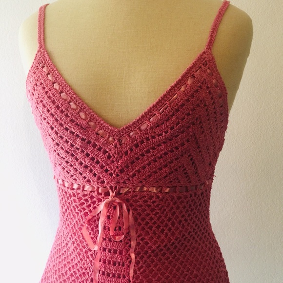 Silk Crochet faded glory 8-10 small/ medium lined - Picture 1 of 8